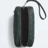 Intrecciato Small Pouch with Wristlet