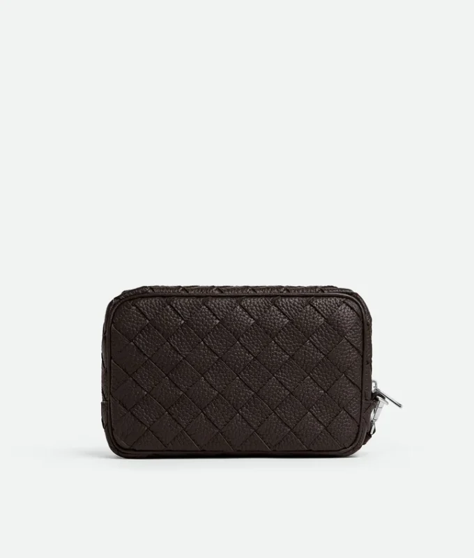 Intrecciato Small Pouch with Wristlet