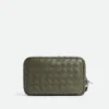 Intrecciato Small Pouch with Wristlet