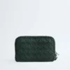 Intrecciato Small Pouch with Wristlet