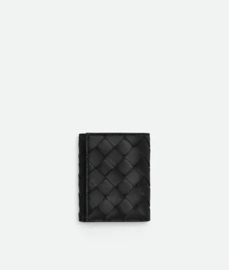 Intrecciato Small Tri-Fold Wallet