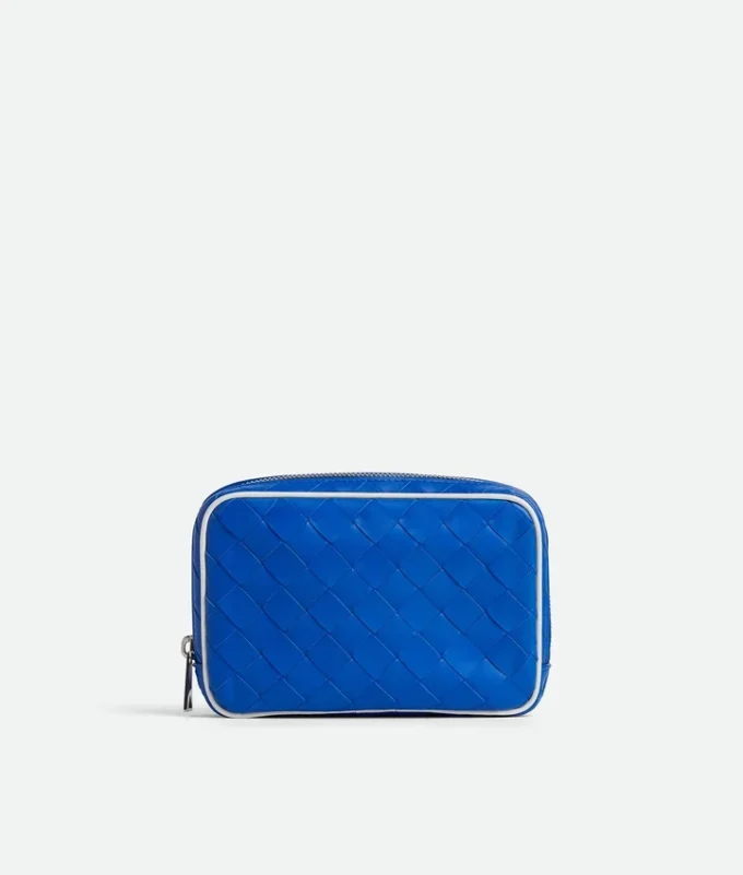 Intrecciato Small Zipped Pouch