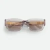 Intrecciato Square Sunglasses