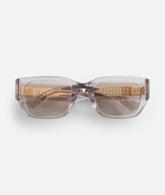 Intrecciato Square Sunglasses