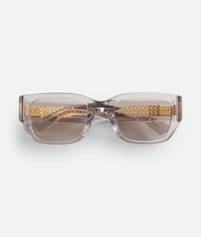 Intrecciato Square Sunglasses
