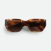 Intrecciato Square Sunglasses
