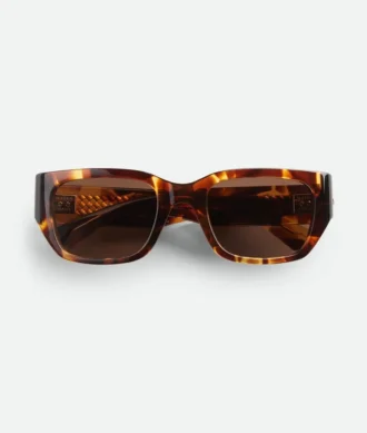 Intrecciato Square Sunglasses