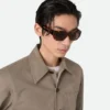 Intrecciato Square Sunglasses