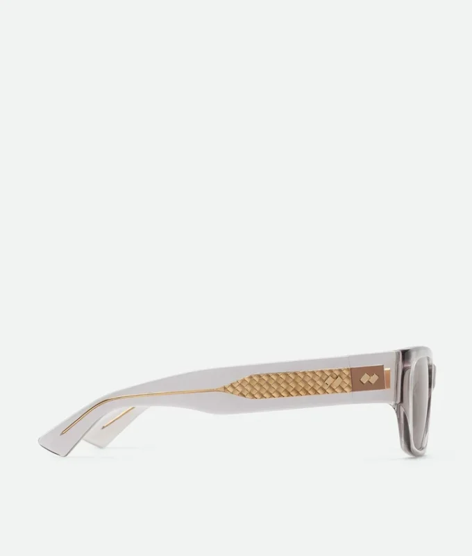 Intrecciato Square Sunglasses