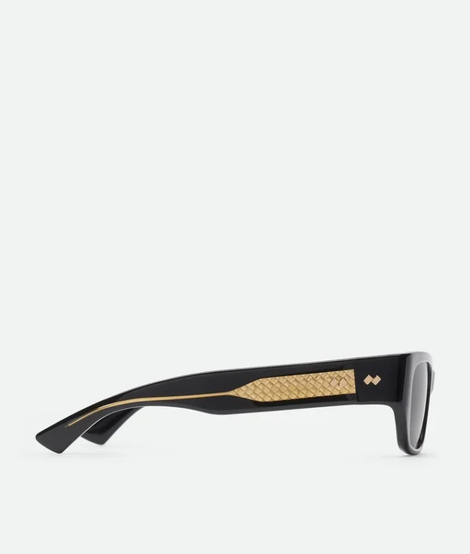 Intrecciato Square Sunglasses