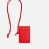 Intrecciato Stamp Badge Holder