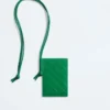 Intrecciato Stamp Badge Holder
