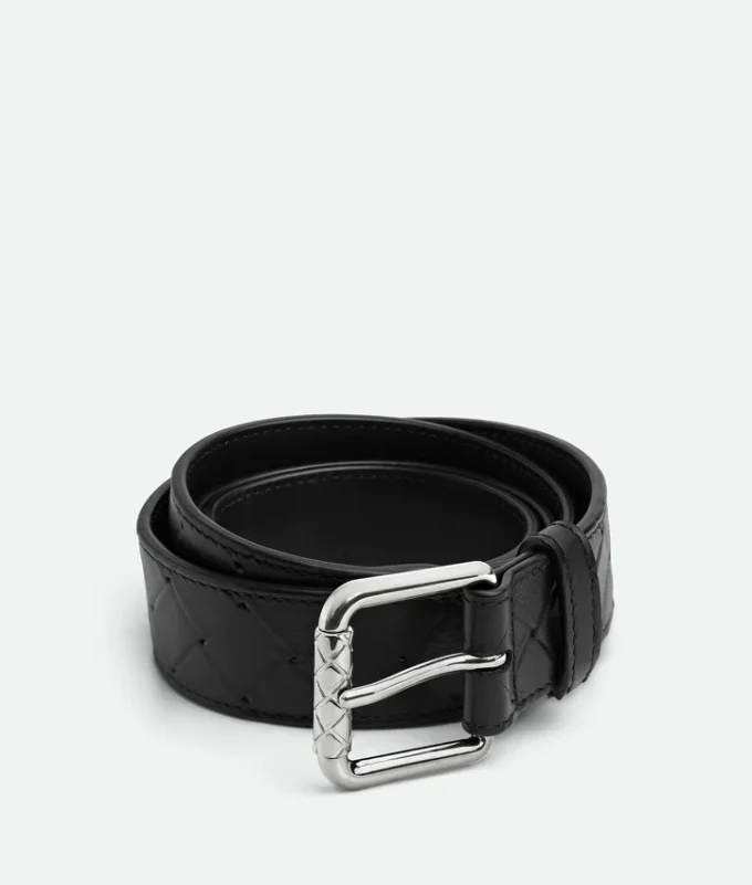 Intrecciato Stamp Belt