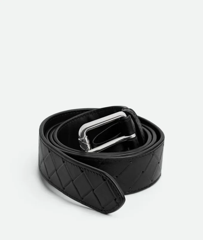 Intrecciato Stamp Belt