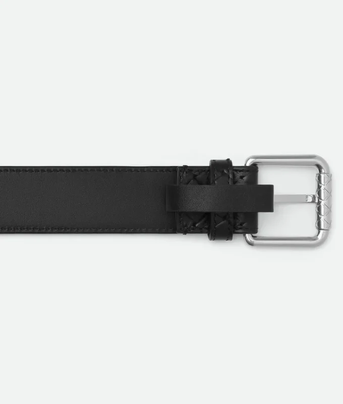 Intrecciato Stamp Belt