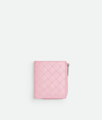 Intrecciato Stamp Bi-Fold Wallet