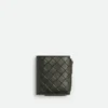 Intrecciato Stamp Bi-Fold Wallet
