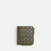 Intrecciato Stamp Bi-Fold Wallet