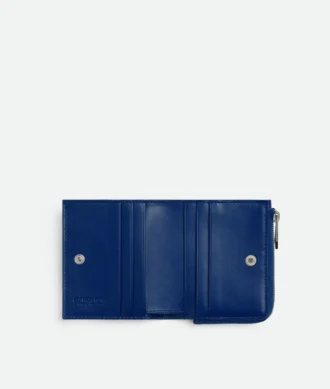 Intrecciato Stamp Bi-Fold Wallet