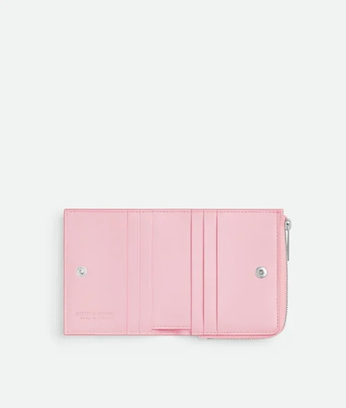 Intrecciato Stamp Bi-Fold Wallet
