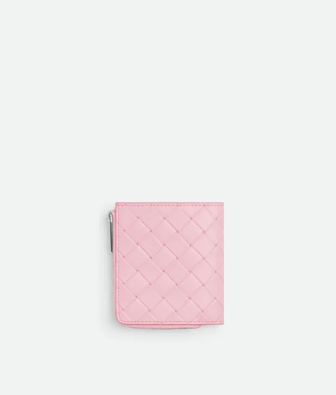 Intrecciato Stamp Bi-Fold Wallet