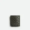 Intrecciato Stamp Bi-Fold Wallet