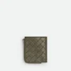 Intrecciato Stamp Bi-Fold Wallet