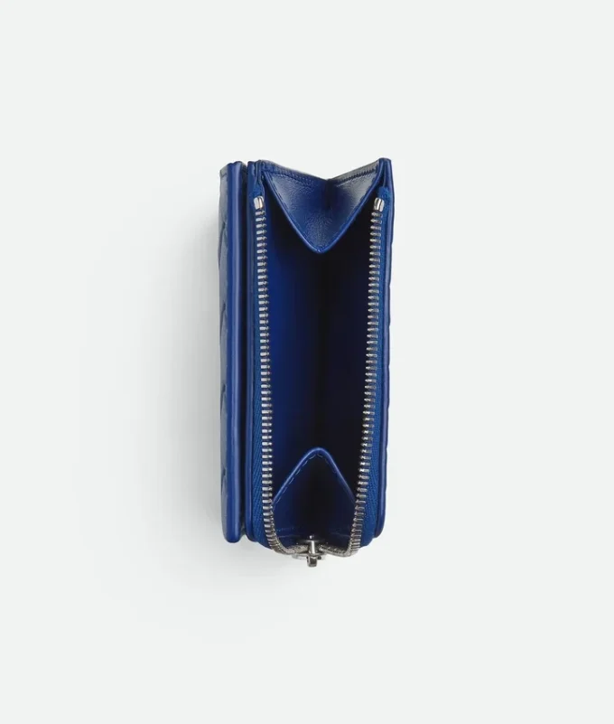 Intrecciato Stamp Bi-Fold Wallet