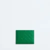 Intrecciato Stamp Credit Card Case
