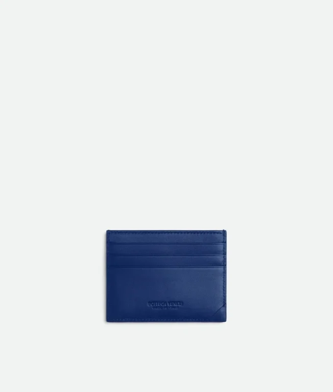 Intrecciato Stamp Credit Card Case