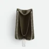 Intrecciato Stamp Square Zip Around Wallet