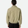 Intrecciato Suede Leather Blouson