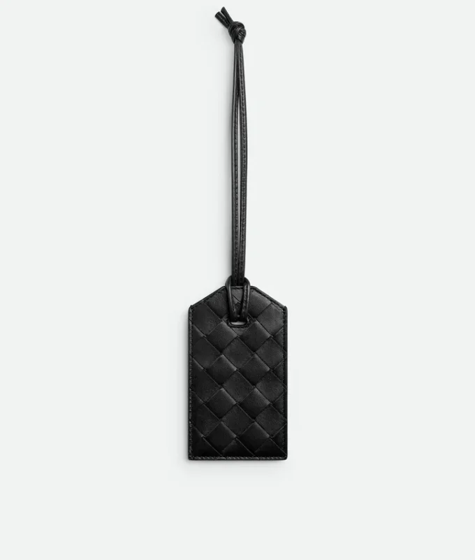 Intrecciato Tag Holder