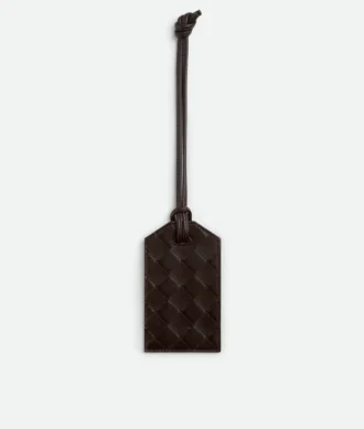 Intrecciato Tag Holder on Strap