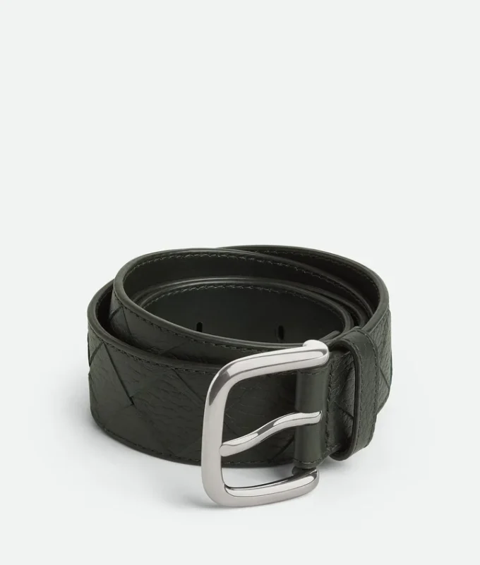 Intrecciato Taurillon Belt