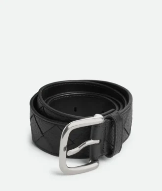Intrecciato Taurillon Belt