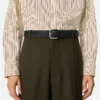 Intrecciato Taurillon Belt