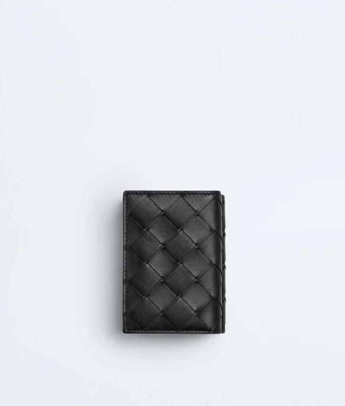 Intrecciato Tiny Tri-Fold Wallet