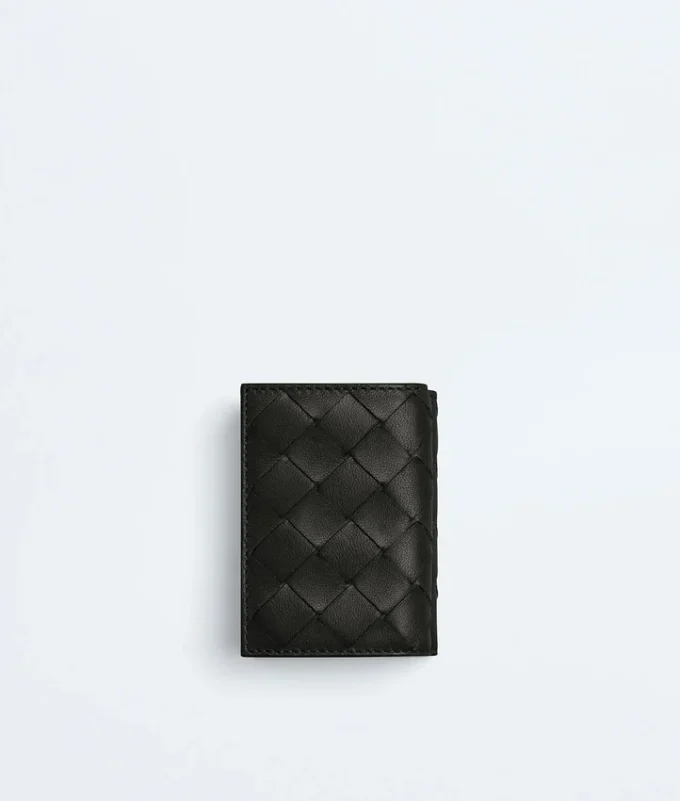 Intrecciato Tiny Tri-Fold Wallet
