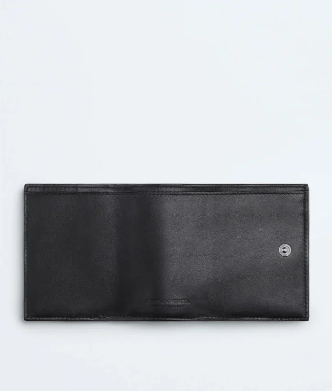 Intrecciato Tiny Tri-Fold Wallet