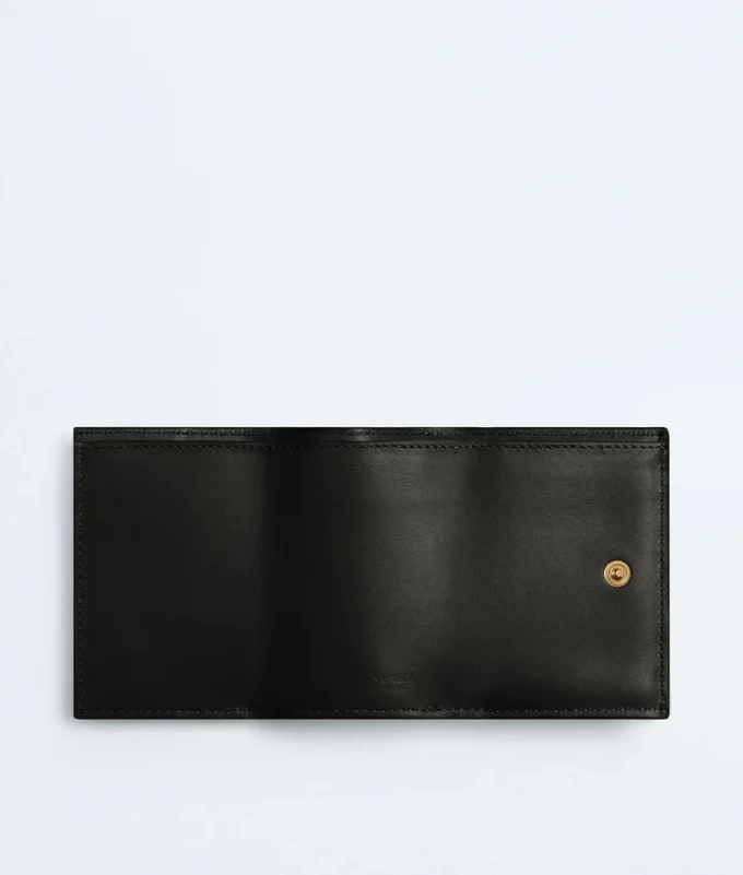 Intrecciato Tiny Tri-Fold Wallet