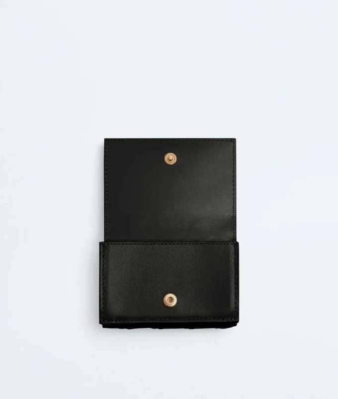 Intrecciato Tiny Tri-Fold Wallet