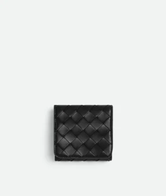 Intrecciato Tri-Fold Wallet