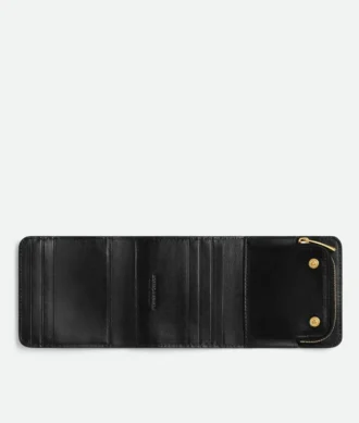 Intrecciato Tri-Fold Wallet