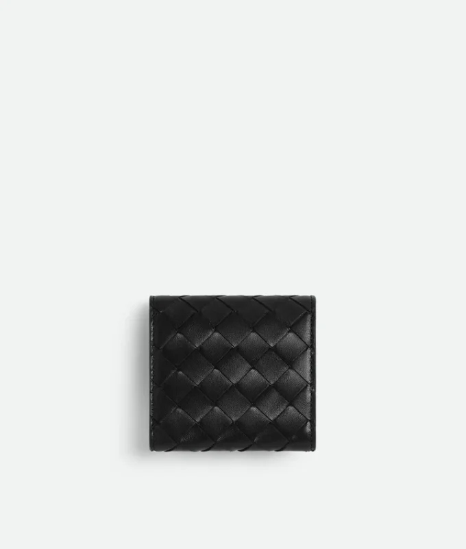Intrecciato Tri-Fold Wallet