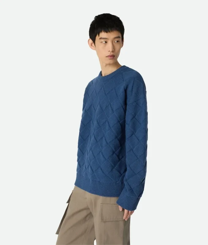 Intrecciato Wool Sweater