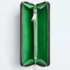 Intrecciato Zip Around Wallet