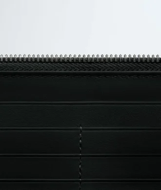 Intrecciato Zip Around Wallet