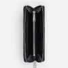Intrecciato Zip Around Wallet