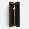 Intrecciato Zip Around Wallet